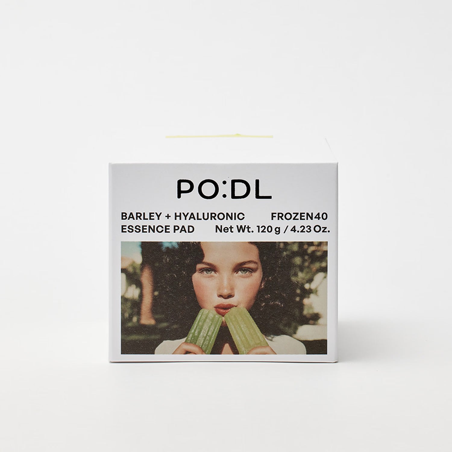 PODL Barley Hyaluronic Frozen40 toner pads 70ea (British brand)