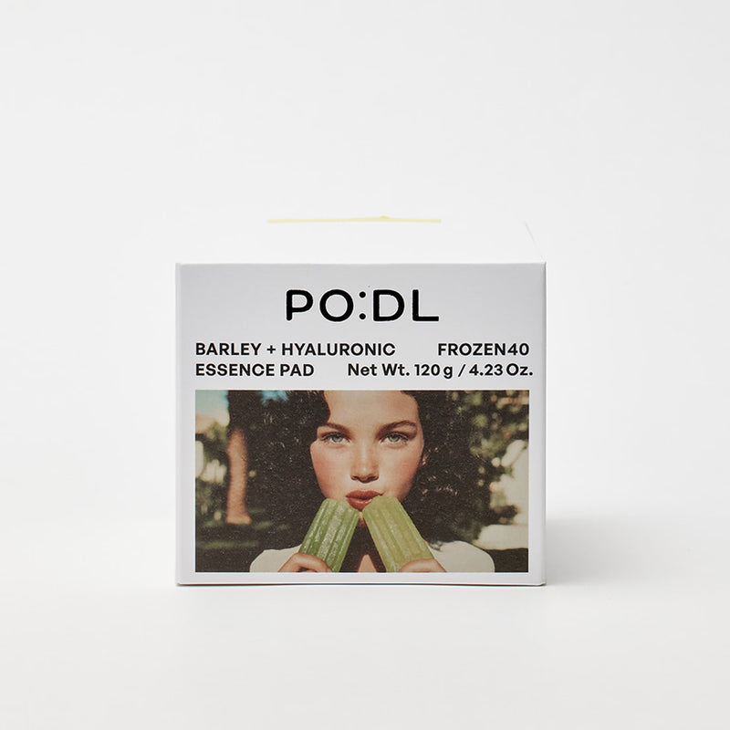 PODL Barley Hyaluronic Frozen40 toner pads 70ea (British brand)