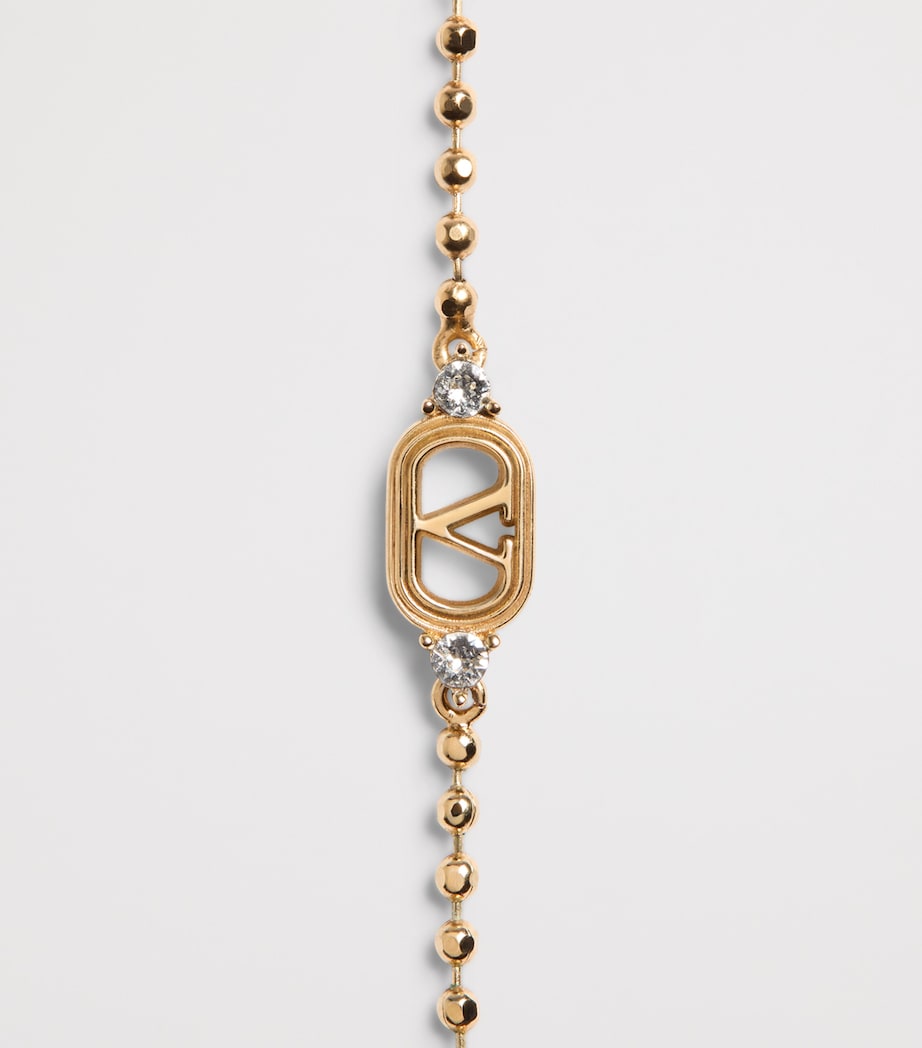 Valentino Garavani Ovalette crystal bracelet, imported from the UK