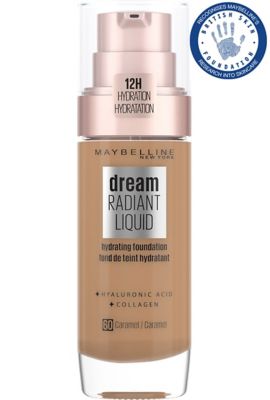 Maybelline Dream Radiant Liquid Hydrating Foundation with Hyaluronic Acid and Collagen GOODS Boots   