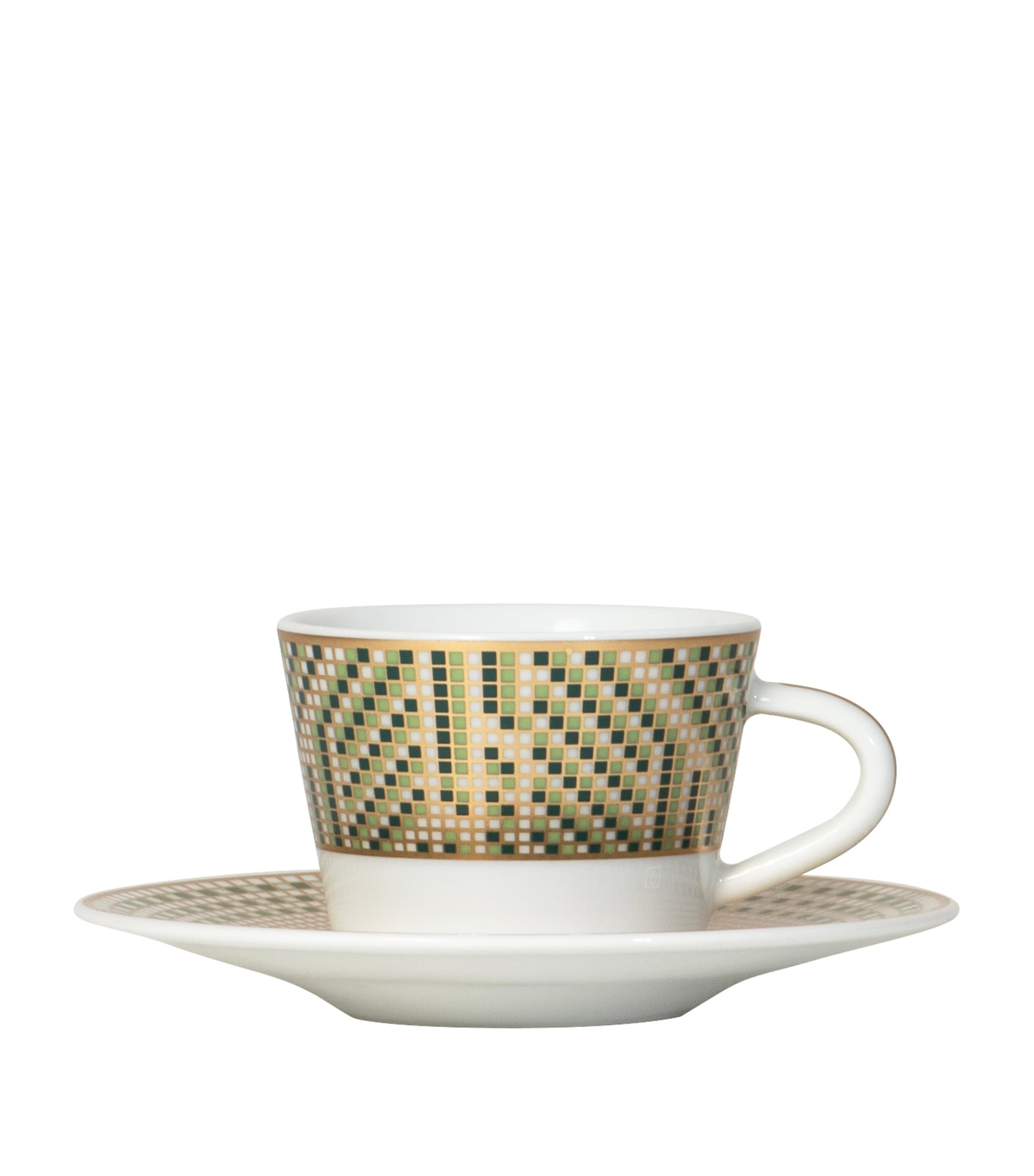 Bernardaud Augusta espresso cup and saucer - British product