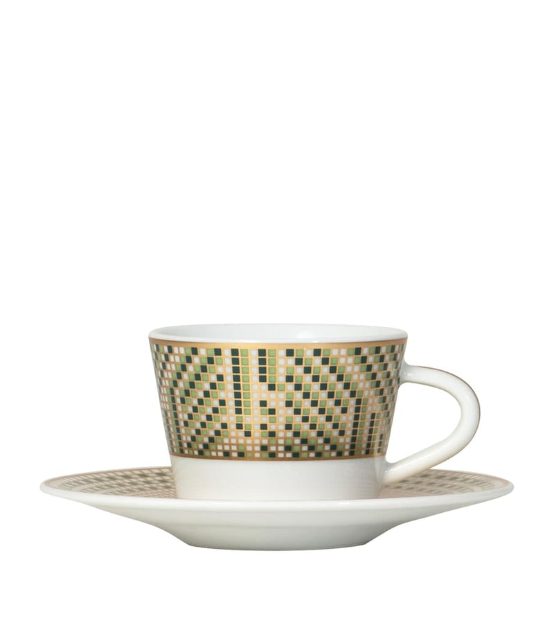 Bernardaud Augusta espresso cup and saucer - British product