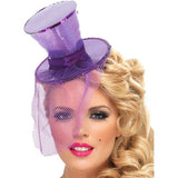 Fever mini top hat purple, imported from the UK