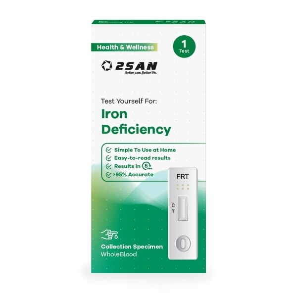 2San Iron Deficiency Rapid Test (1Pk) GOODS Superdrug   