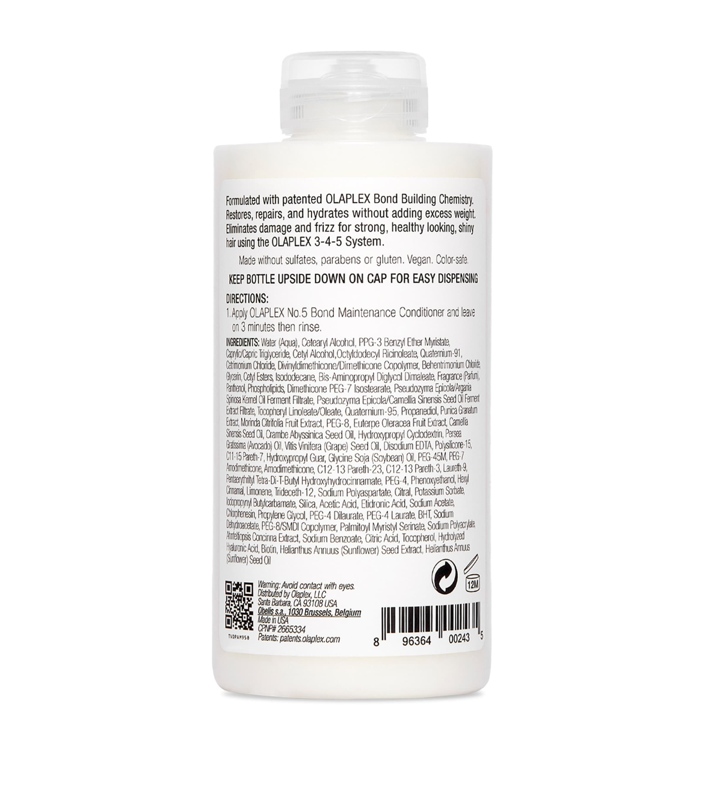 Olaplex No.5 Bond Maintenance Conditioner 250ml, imported from the UK