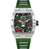 Invicta Black Artist Roseskull men's watch - British product