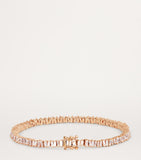 Suzanne Kalan rose gold diamond tennis bracelet, imported from the UK