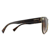 Versace VE2198 brown gradient sunglasses, imported from the UK