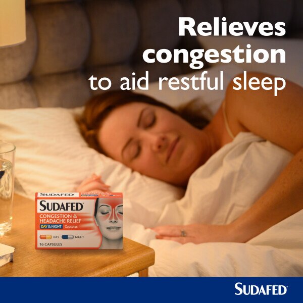 Sudafed Congestion/Headache Relief Day&Night