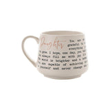 Moments Stoneware Mug - Daughter GOODS Superdrug   