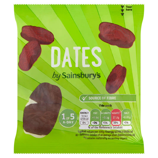 Sainsbury's Dates 40g GOODS Sainsburys   