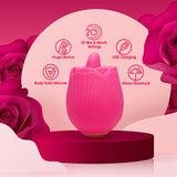 Skins Rose Flix clitoral vibrator, imported from the UK