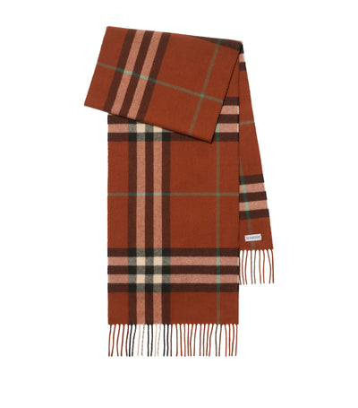 Écharpe à carreaux en cachemire Burberry