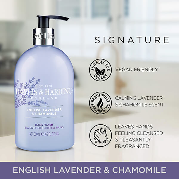 Baylis & Harding Lavendar & Chamomile Handwash 500ml GOODS Superdrug   