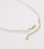 Monica Vinader gold vermeil baroque pearl necklace, UK version