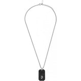 Police silver wire necklace for men - British product