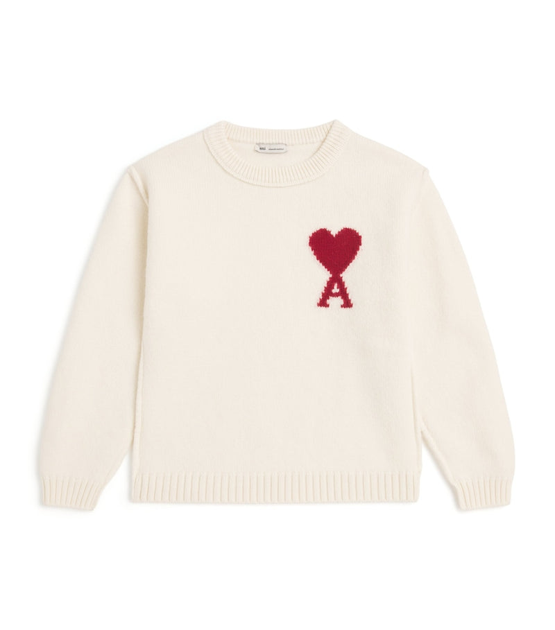 AMI Paris Wool Ami De Coeur Sweater 4-12 Years - British product