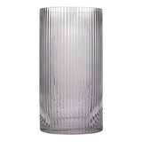 George Home Ribbed Glass Vase General Household ASDA   