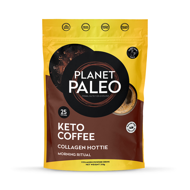 Planet Paleo keto coffee 213g protein-rich organic (British brand)