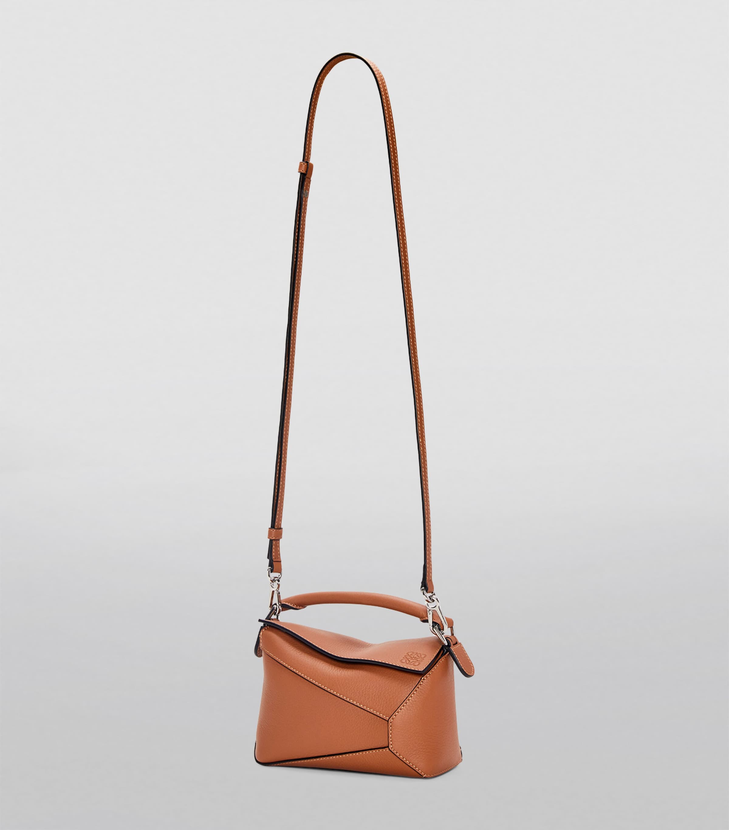 LOEWE Mini Leather Puzzle Edge bag, imported from the UK