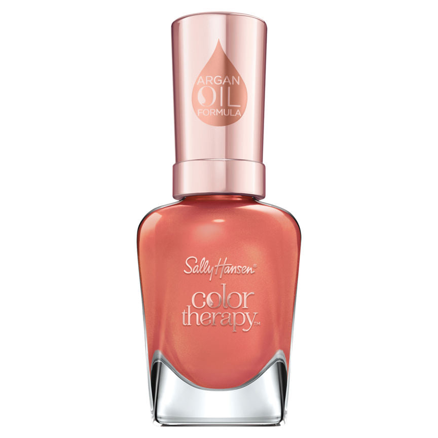 Sally Hansen Colour Therapy Nail Polish Soak At Sunset Make Up & Beauty Accessories ASDA   