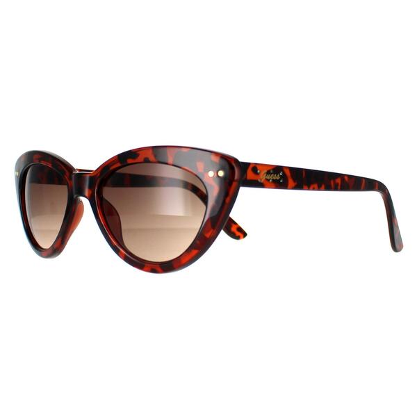 Guess GF0402 Gold Cat Eye Sunglasses, imported from the UK