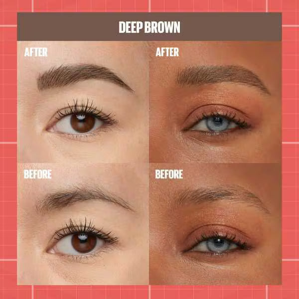 Maybelline Build A Brow 260 Deep Brown, imported from the UK