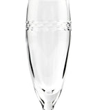 Wedgwood set of two crystal champagne flutes with 210ml capacity (British brand)
