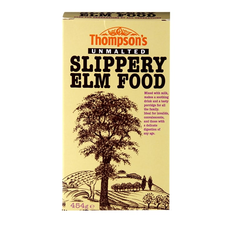 Thompsons Unmalted Slippery Elm Food 454g Plant Sourced Supplements Holland&Barrett   