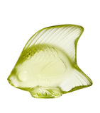 Lalique crystal fish sculpture Fauna collection, UK version