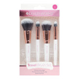 Brushworks White & Gold Travel Makeup Brush Set GOODS Superdrug   