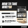 Soccer Supplement vanilla whey protein powder 33 servings, imported from the UK