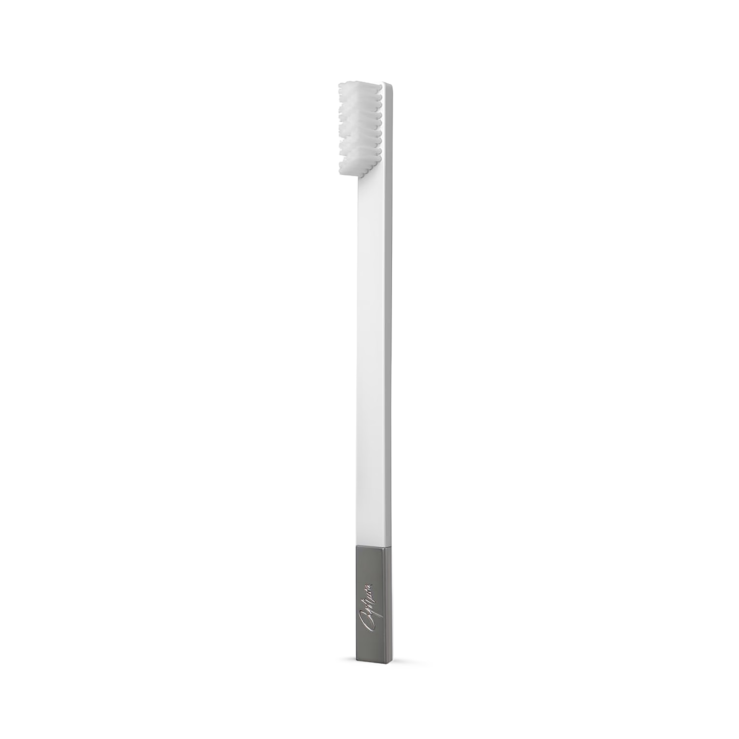 APRIORI white silver medium toothbrush, UK version