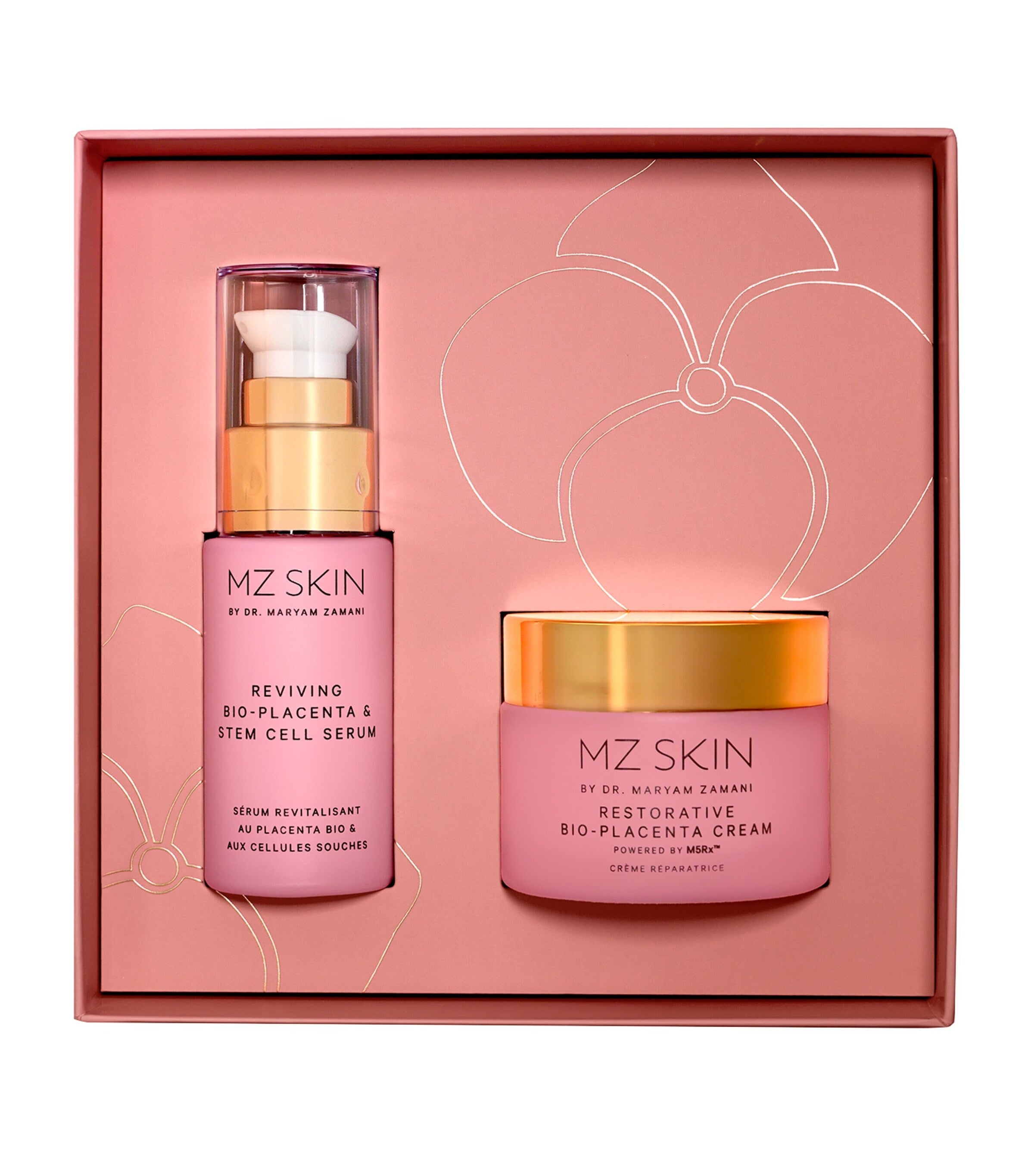 MZ Skin Rejuvenation Collection skincare gift set, imported from the UK