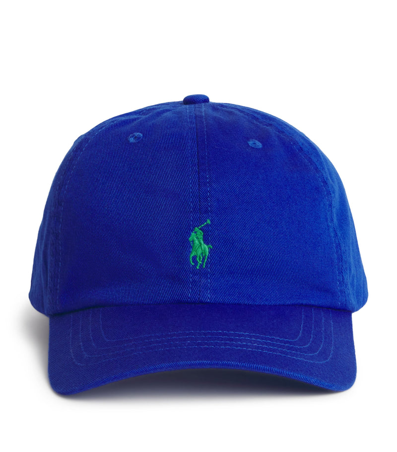Ralph Lauren kids cotton polo pony baseball cap, imported from the UK