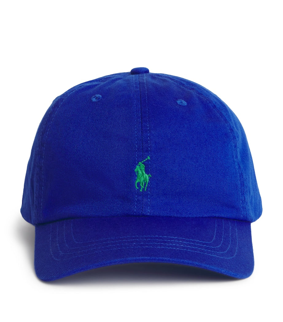 Ralph Lauren kids cotton polo pony baseball cap, imported from the UK