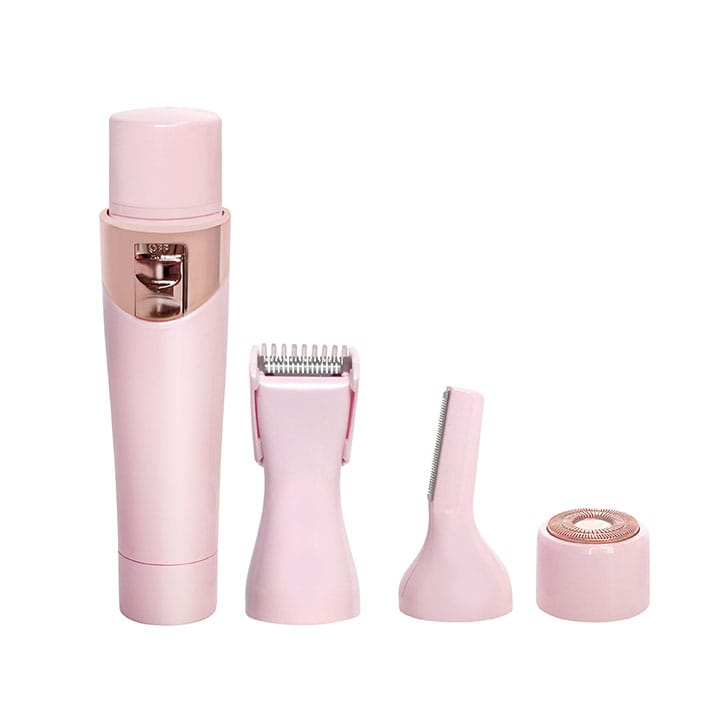 Magnitone FuzzOff 3-in-1 Rechargeable Precision Hair Trimmer - Pink