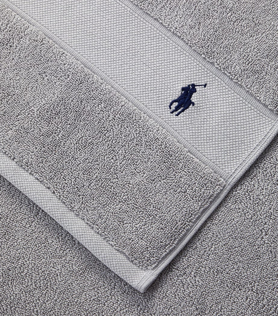 Ralph Lauren Polo Player bath sheet 90cm x 160cm, imported from the UK