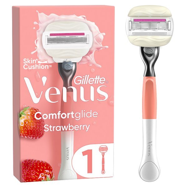 Venus Comfortglide Strawberry Razor - 1 Blade GOODS Superdrug   