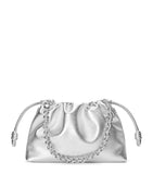 LOEWE medium metallic leather Flamenco purse, imported from the UK