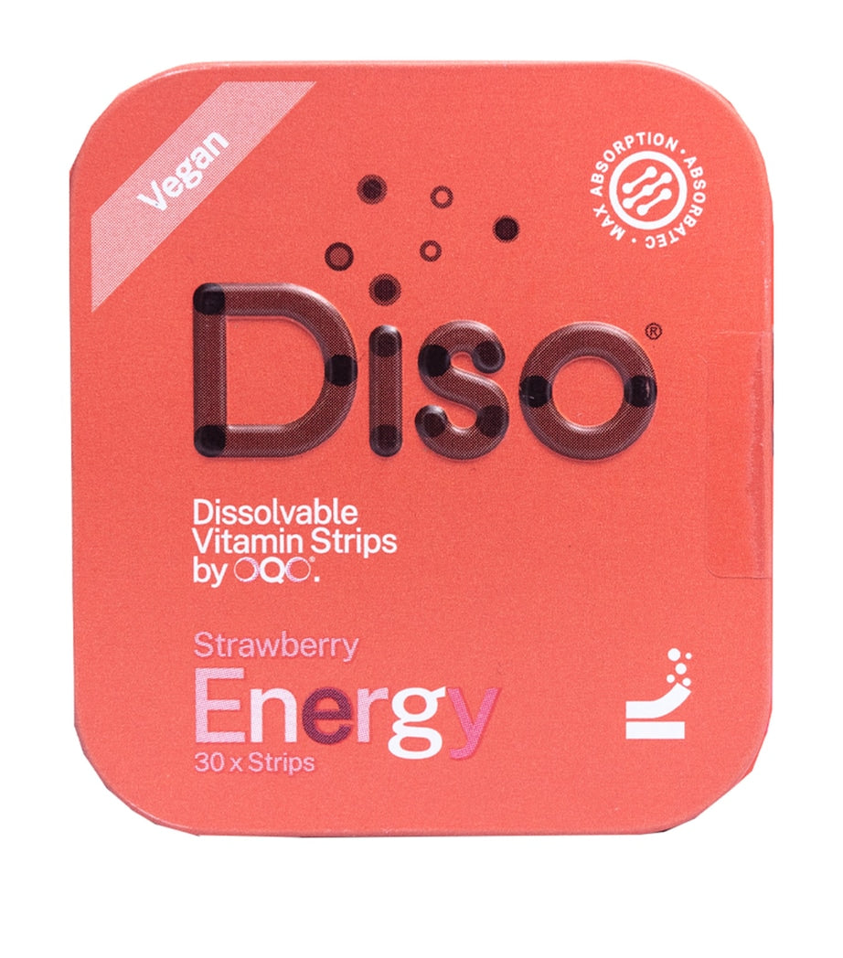 OQO DISO energy vitamin strips 30 strips, imported from the UK