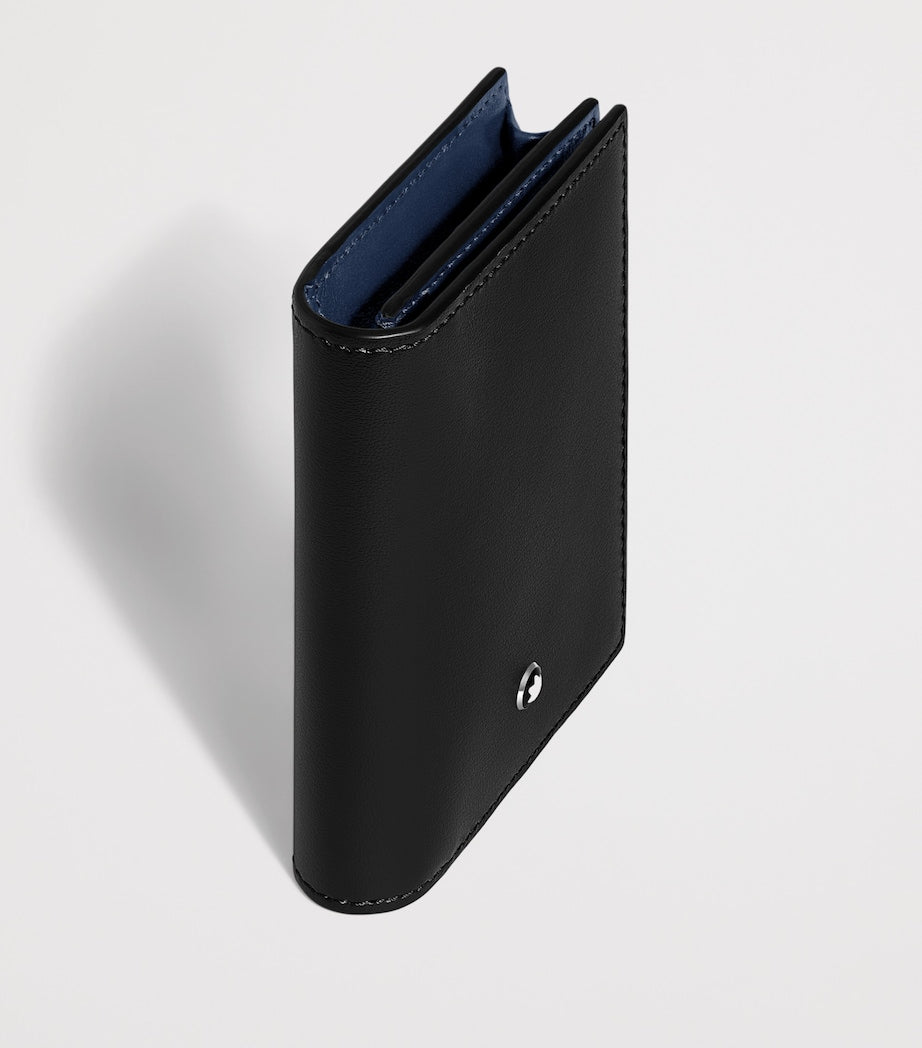 Montblanc Meisterstück bifold card holder 10.5cm x 7cm (British brand)