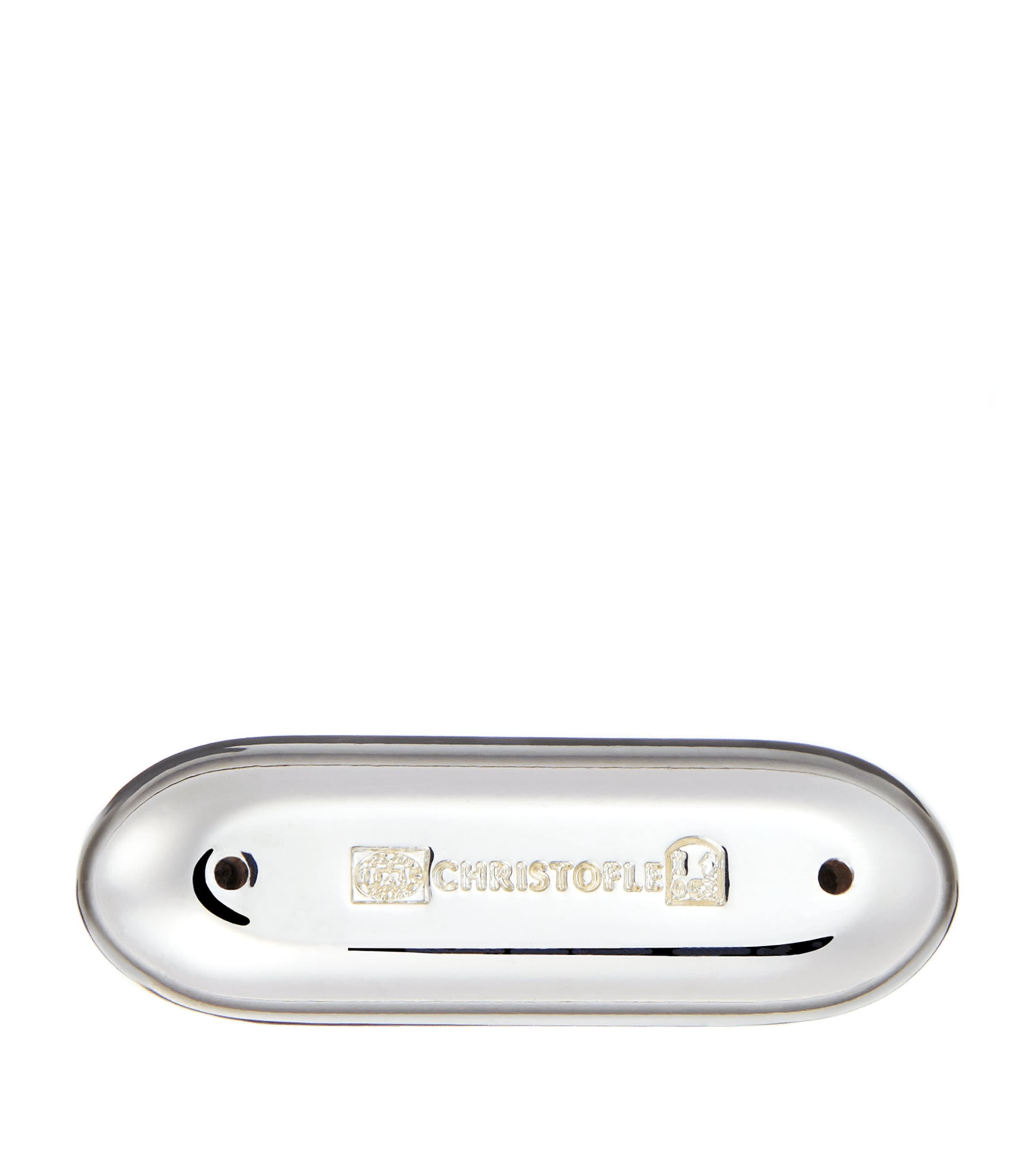 Christofle MOOD silver-plated chopsticks rest - British product