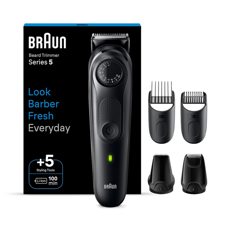 Braun Series 5 beard trimmer BT5430 black - British product