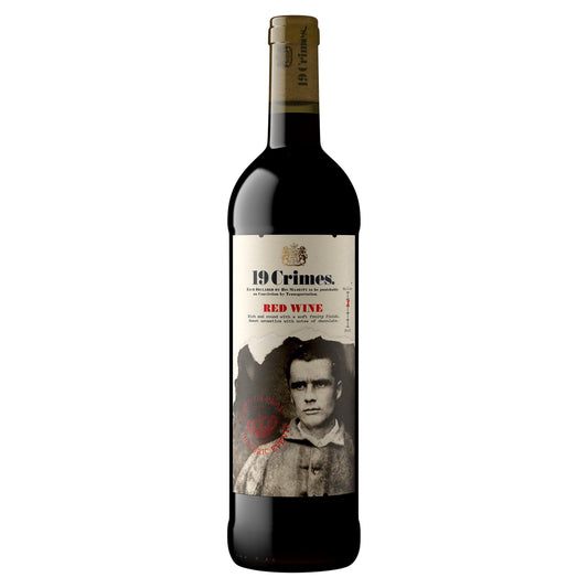 19 Crimes Red Wine 75cl All red wine Sainsburys   