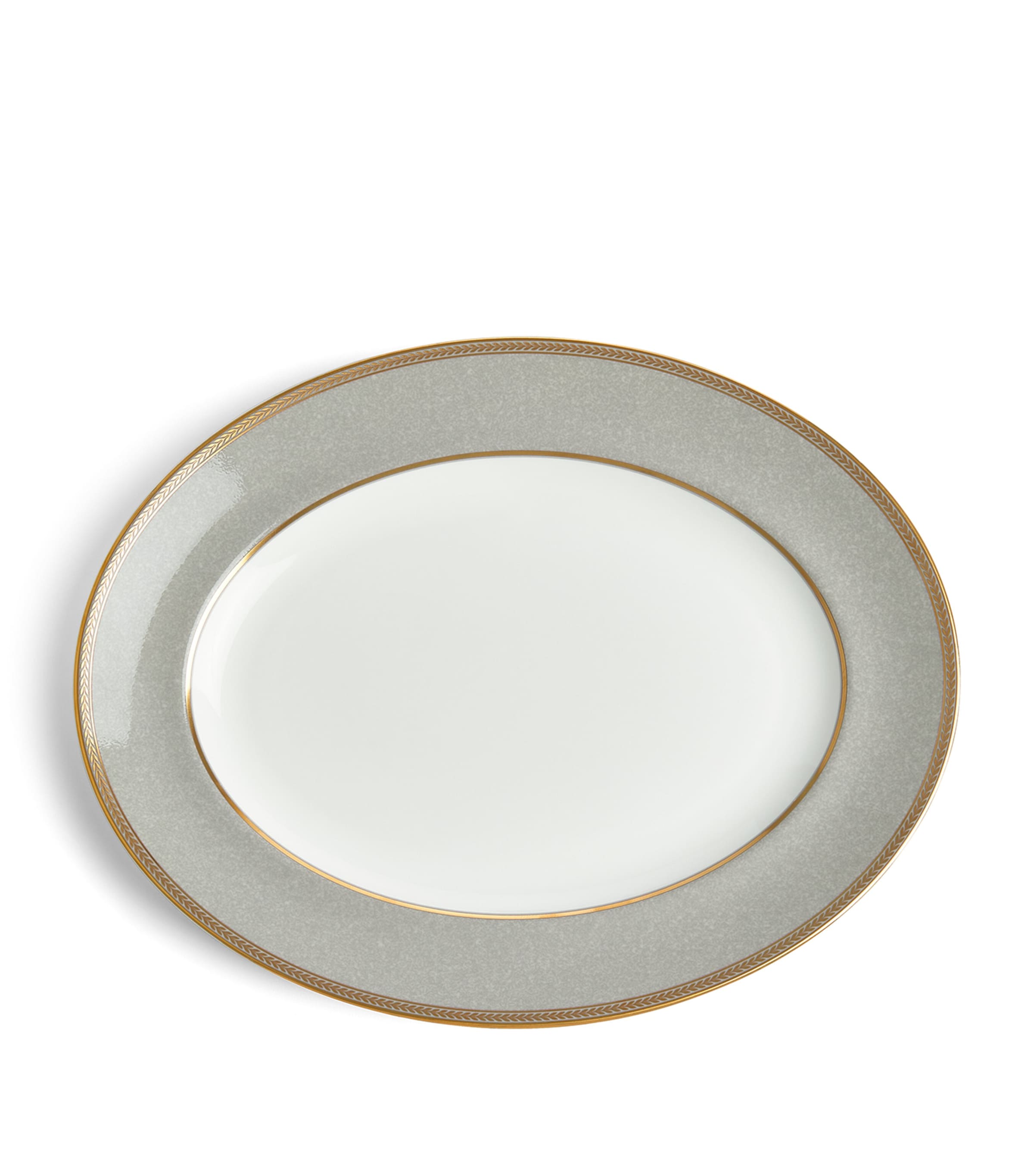 Wedgwood Renaissance Grey serving platter 36cm (British brand)