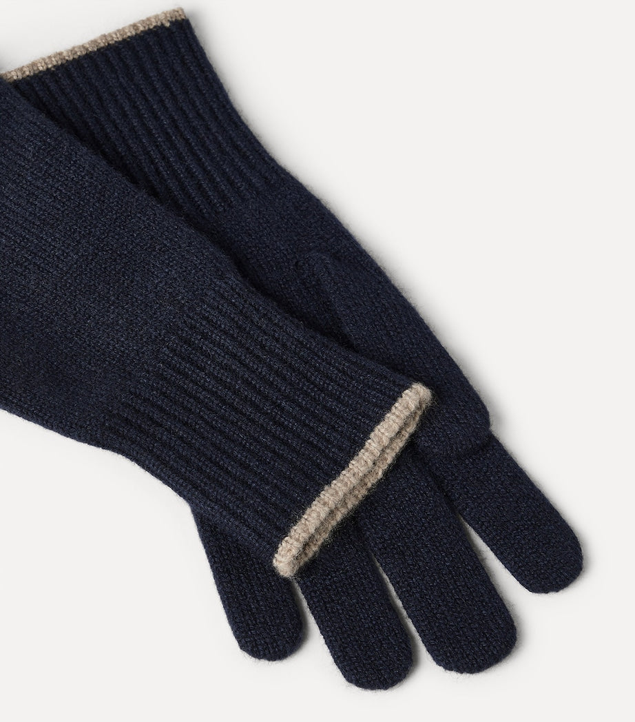 Brunello Cucinelli cashmere gloves - British product