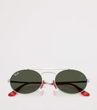 Ray-Ban RB3775M oval metal sunglasses, UK version