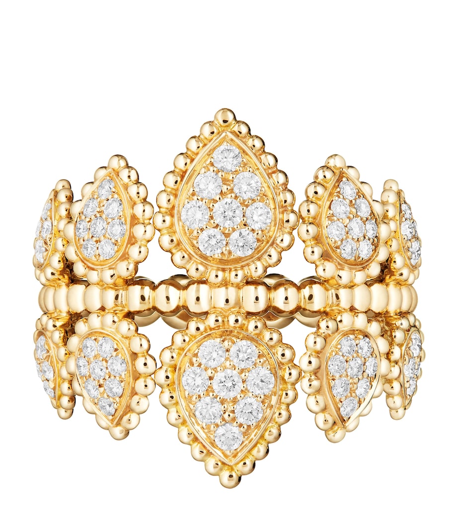 Boucheron Serpent Bohème diamond ring, imported from the UK