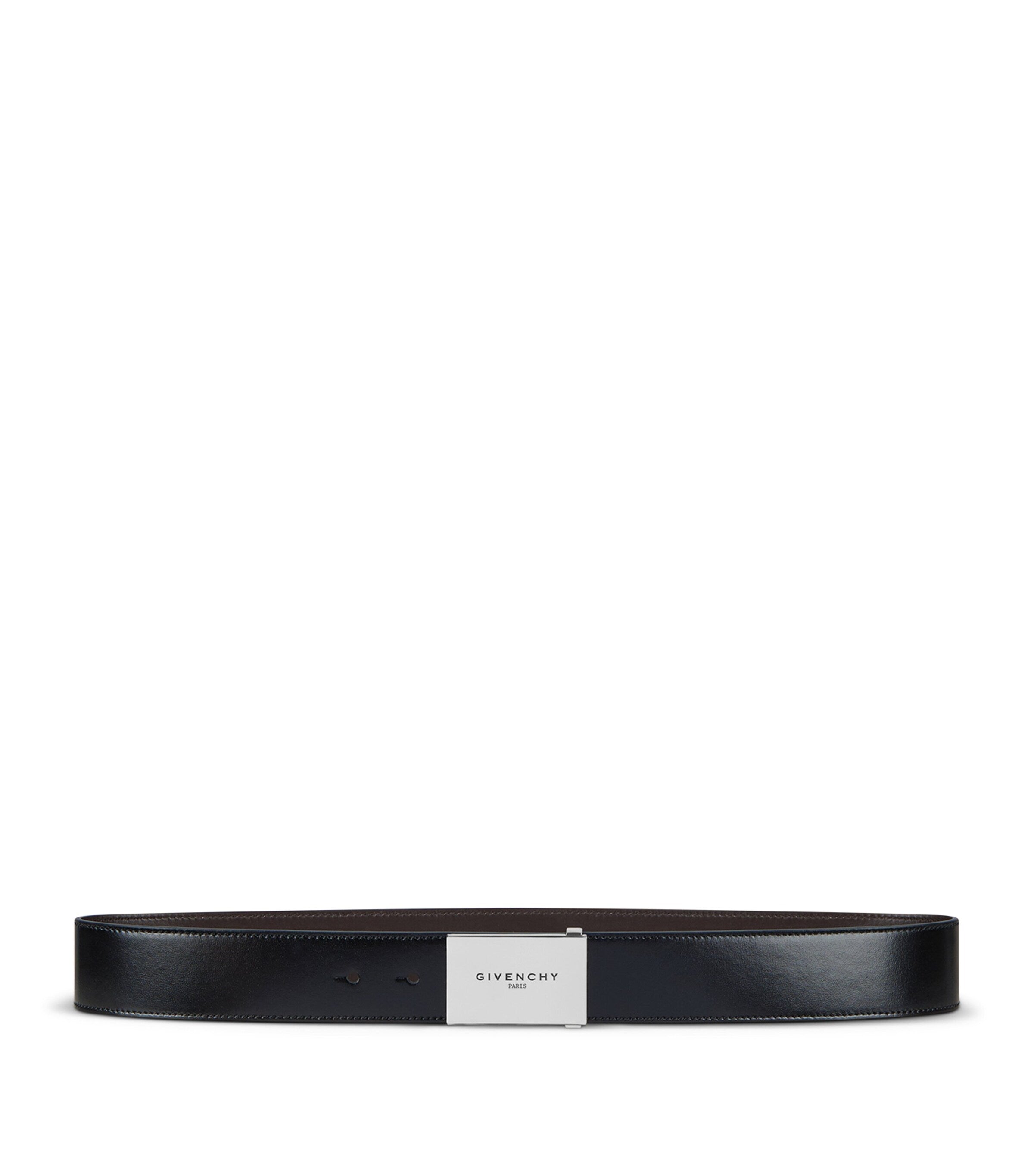 Givenchy reversible calfskin leather belt 4cm, UK version